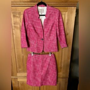 Banana Republic Tweed Jacket and Skirt
